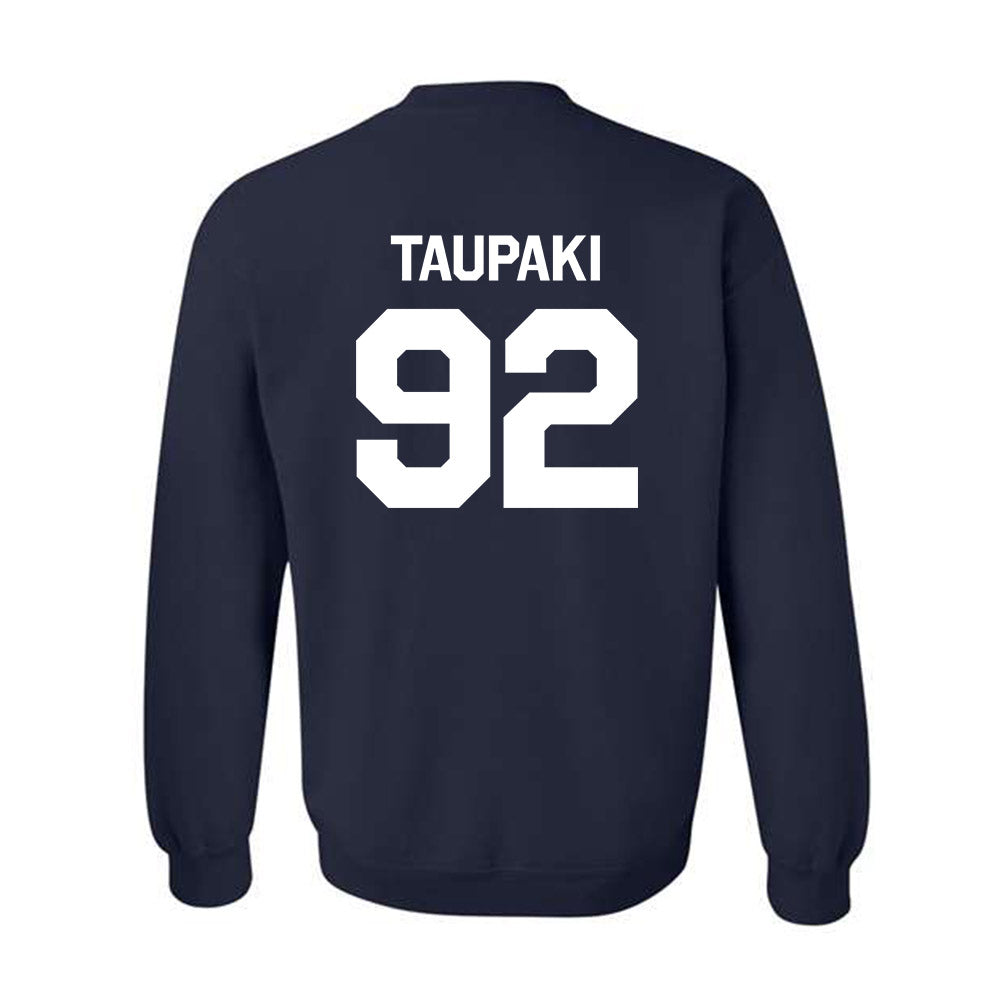 Penn State - NCAA Football : Siale Taupaki - Classic Shersey Crewneck Sweatshirt-1