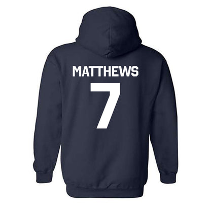 Penn State - NCAA Men's Lacrosse : Ayden Matthews - Classic Shersey Hooded Sweatshirt-1