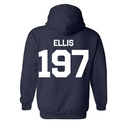 Penn State - NCAA Wrestling : Mason Ellis - Classic Shersey Hooded Sweatshirt-1