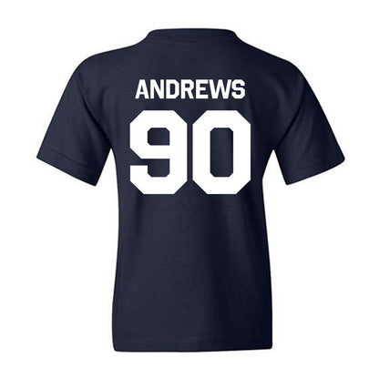Penn State - NCAA Football : Liam Andrews - Classic Shersey Youth T-Shirt-1
