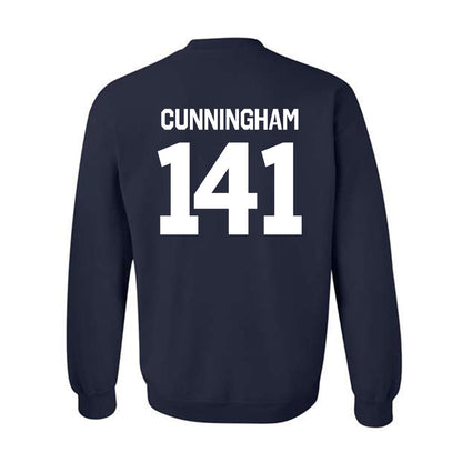 Penn State - NCAA Wrestling : Hayden Cunningham - Classic Shersey Crewneck Sweatshirt-1