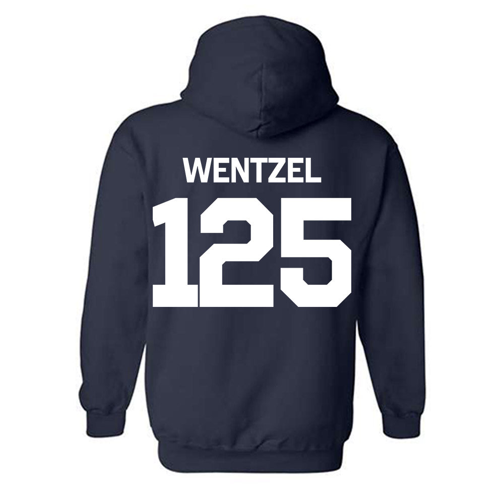Penn State - NCAA Wrestling : Branden Wentzel - Classic Shersey Hooded Sweatshirt-1