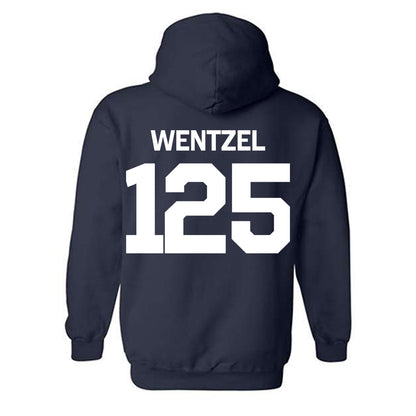 Penn State - NCAA Wrestling : Branden Wentzel - Classic Shersey Hooded Sweatshirt-1