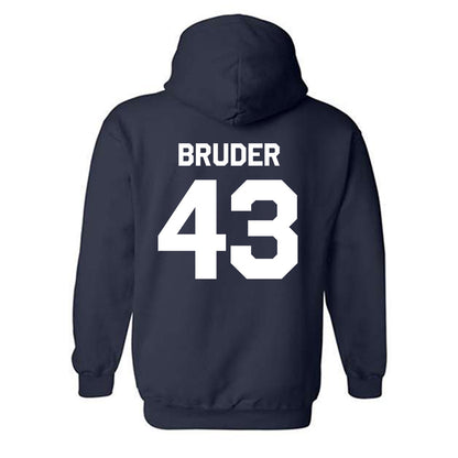 Penn State - NCAA Men's Lacrosse : Paul Bruder - Classic Shersey Hooded Sweatshirt-1