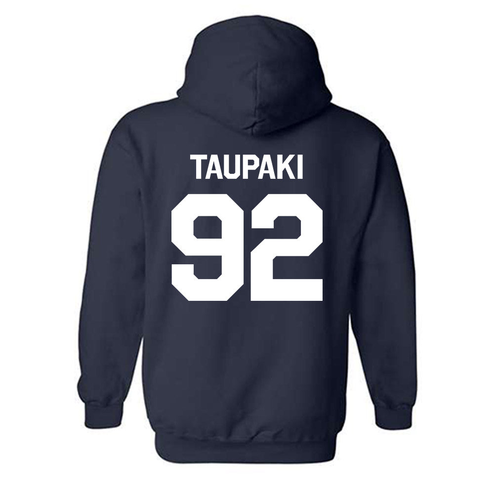 Penn State - NCAA Football : Siale Taupaki - Classic Shersey Hooded Sweatshirt-1