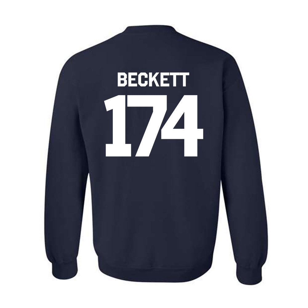 Penn State - NCAA Wrestling : Sam Beckett - Classic Shersey Crewneck Sweatshirt-1