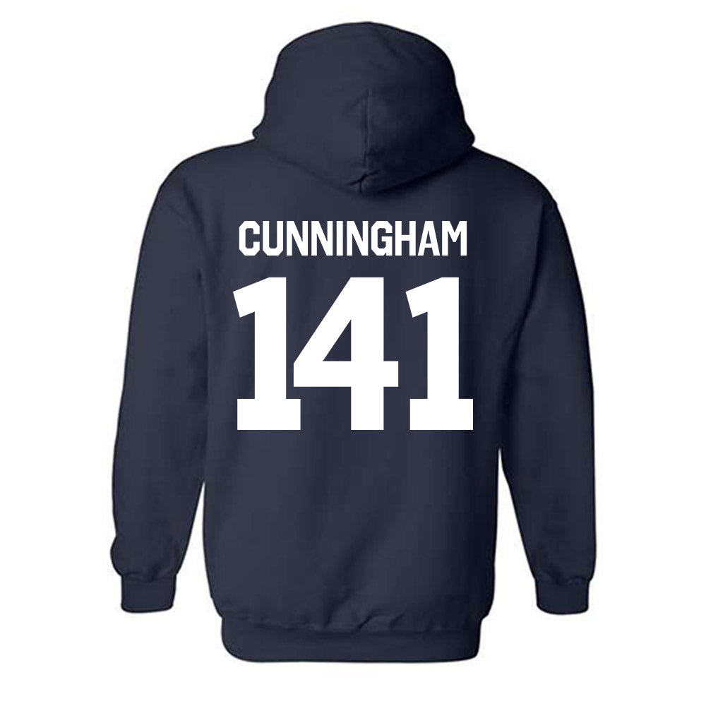 Penn State - NCAA Wrestling : Hayden Cunningham - Classic Shersey Hooded Sweatshirt-1