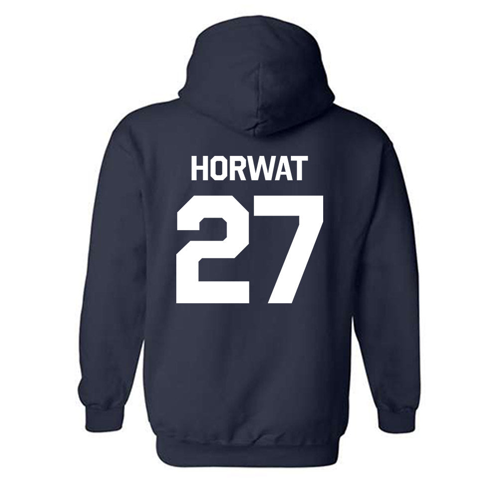 Penn State - NCAA Baseball : Mason Horwat - Classic Shersey Hooded Sweatshirt-1