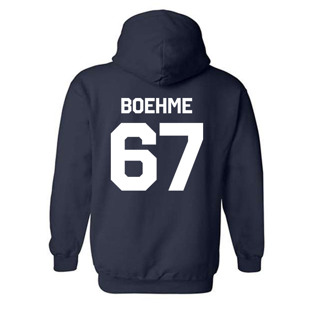 Penn State - NCAA Football : Henry Boehme - Classic Shersey Hooded Sweatshirt-1