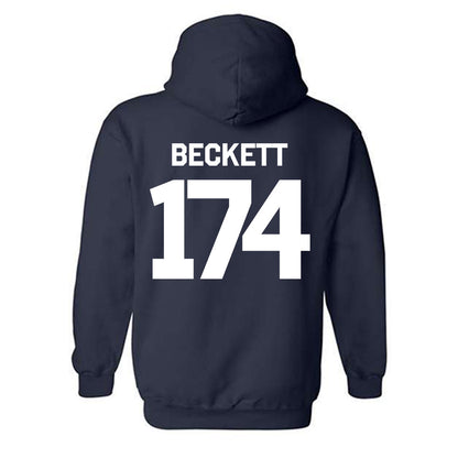 Penn State - NCAA Wrestling : Sam Beckett - Classic Shersey Hooded Sweatshirt-1