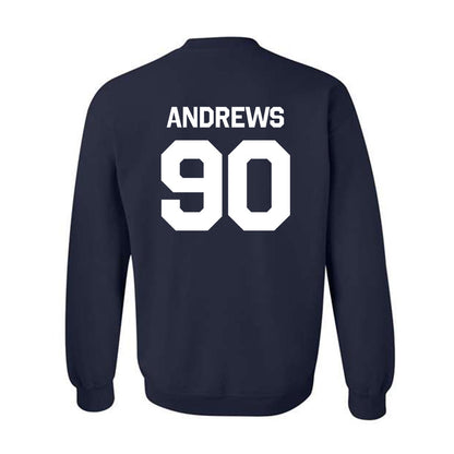 Penn State - NCAA Football : Liam Andrews - Classic Shersey Crewneck Sweatshirt-1