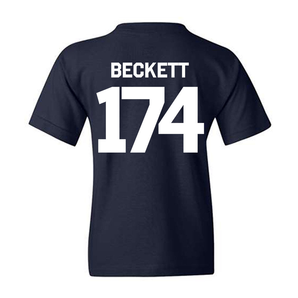 Penn State - NCAA Wrestling : Sam Beckett - Classic Shersey Youth T-Shirt-1