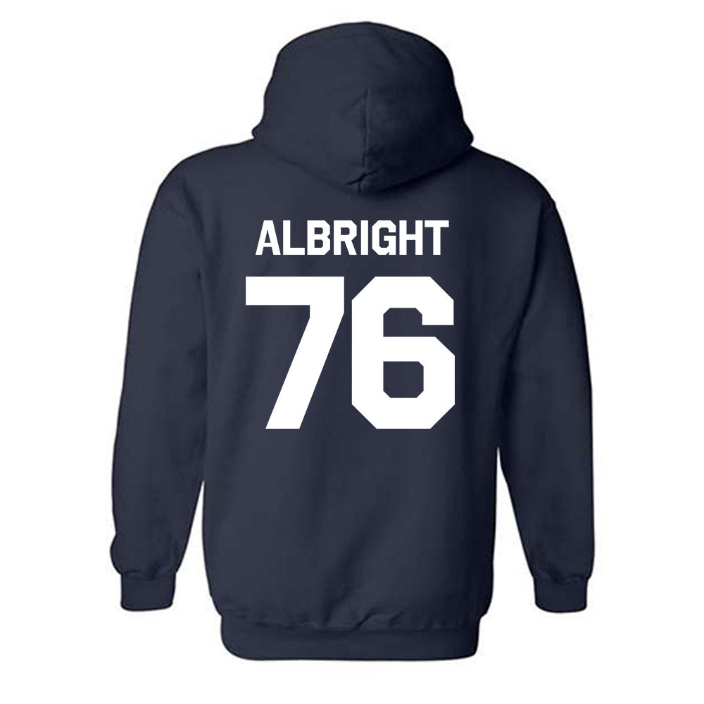 Penn State - NCAA Football : Hunter Albright - Classic Shersey Hooded Sweatshirt-1