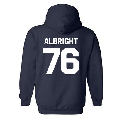 Penn State - NCAA Football : Hunter Albright - Classic Shersey Hooded Sweatshirt-1