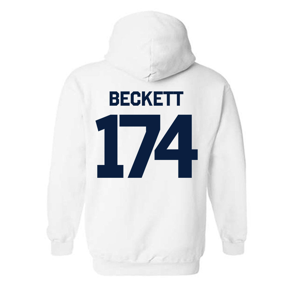 Penn State - NCAA Wrestling : Sam Beckett - Classic Shersey Hooded Sweatshirt-1