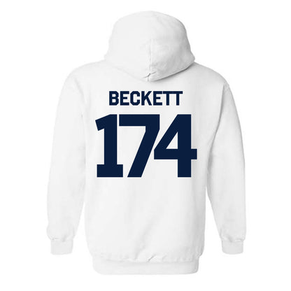 Penn State - NCAA Wrestling : Sam Beckett - Classic Shersey Hooded Sweatshirt-1