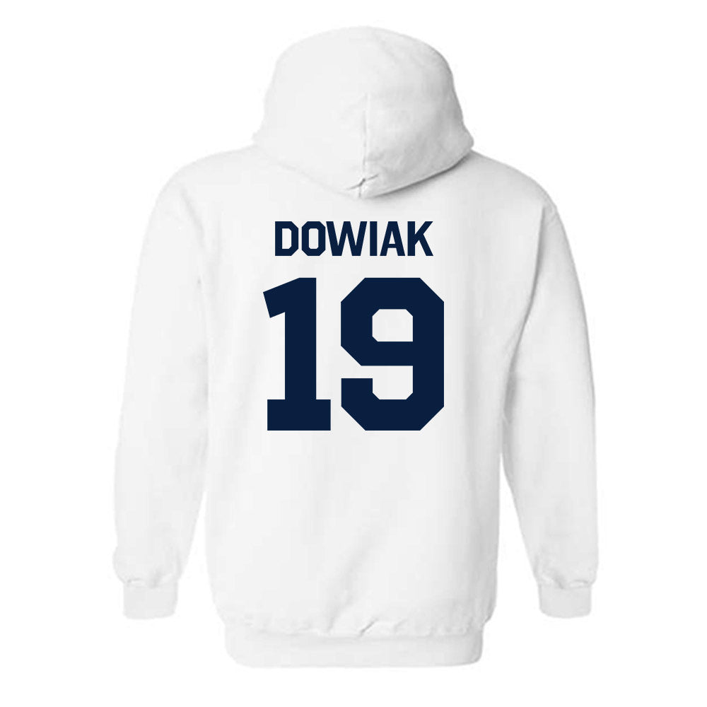 Penn State - NCAA Men's Ice Hockey : Dane Dowiak - Classic Shersey Hooded Sweatshirt-1