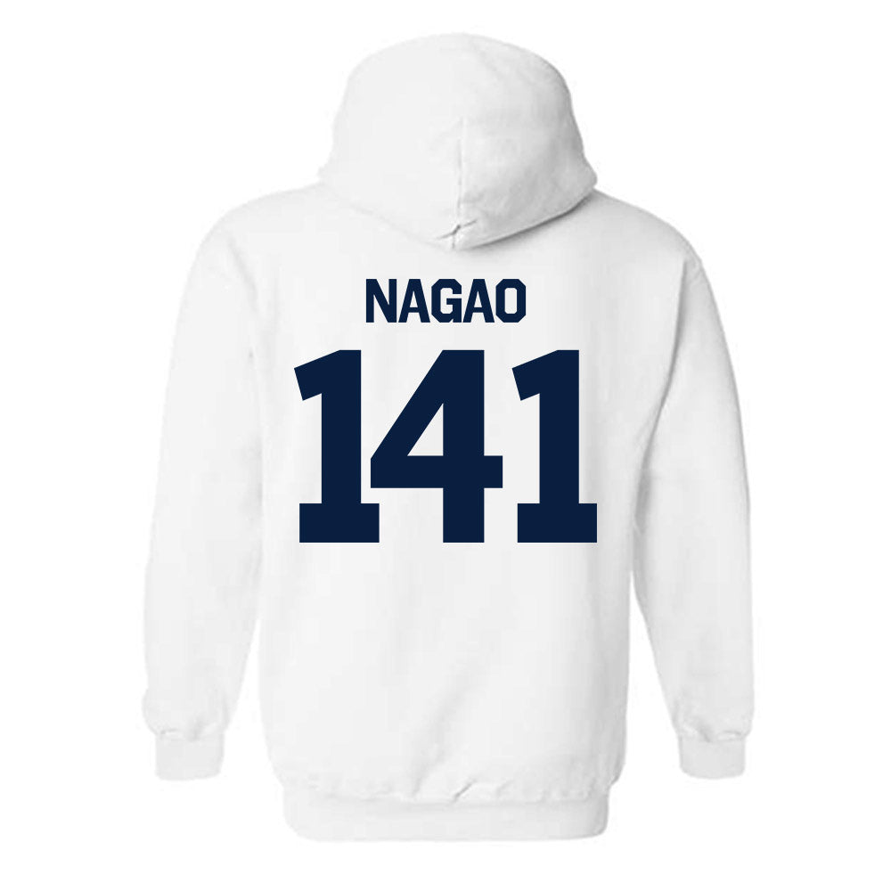 Penn State - NCAA Wrestling : Aaron Nagao - Classic Shersey Hooded Sweatshirt-1