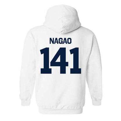 Penn State - NCAA Wrestling : Aaron Nagao - Classic Shersey Hooded Sweatshirt-1