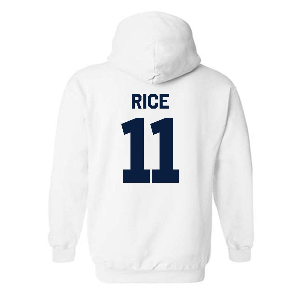Penn State - NCAA Men's Basketball : Eli Rice - Classic Shersey Hooded Sweatshirt-1