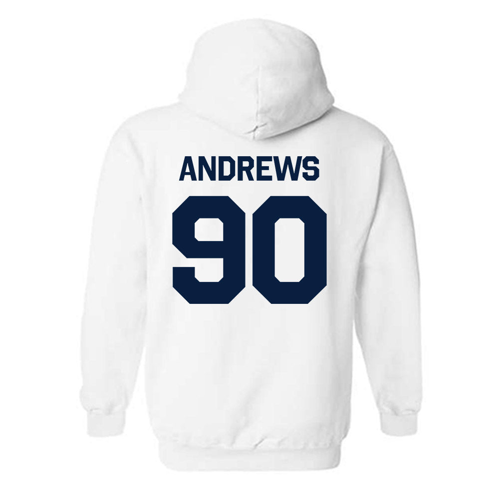 Penn State - NCAA Football : Liam Andrews - Classic Shersey Hooded Sweatshirt-1