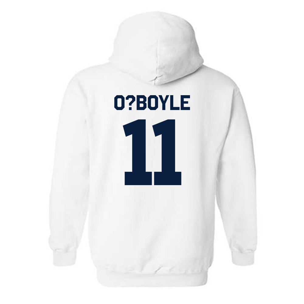 Penn State - NCAA Men's Basketball : Leo O?Boyle - Classic Shersey Hooded Sweatshirt-1