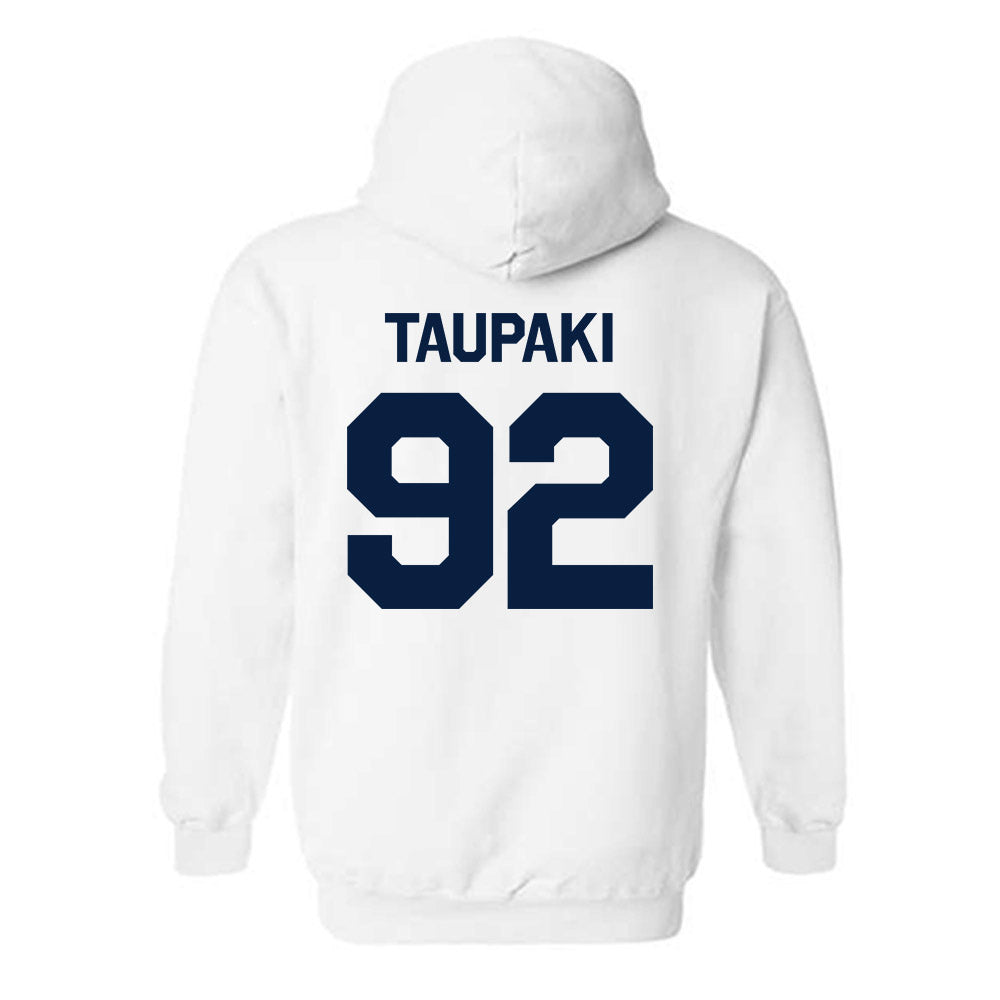 Penn State - NCAA Football : Siale Taupaki - Classic Shersey Hooded Sweatshirt-1