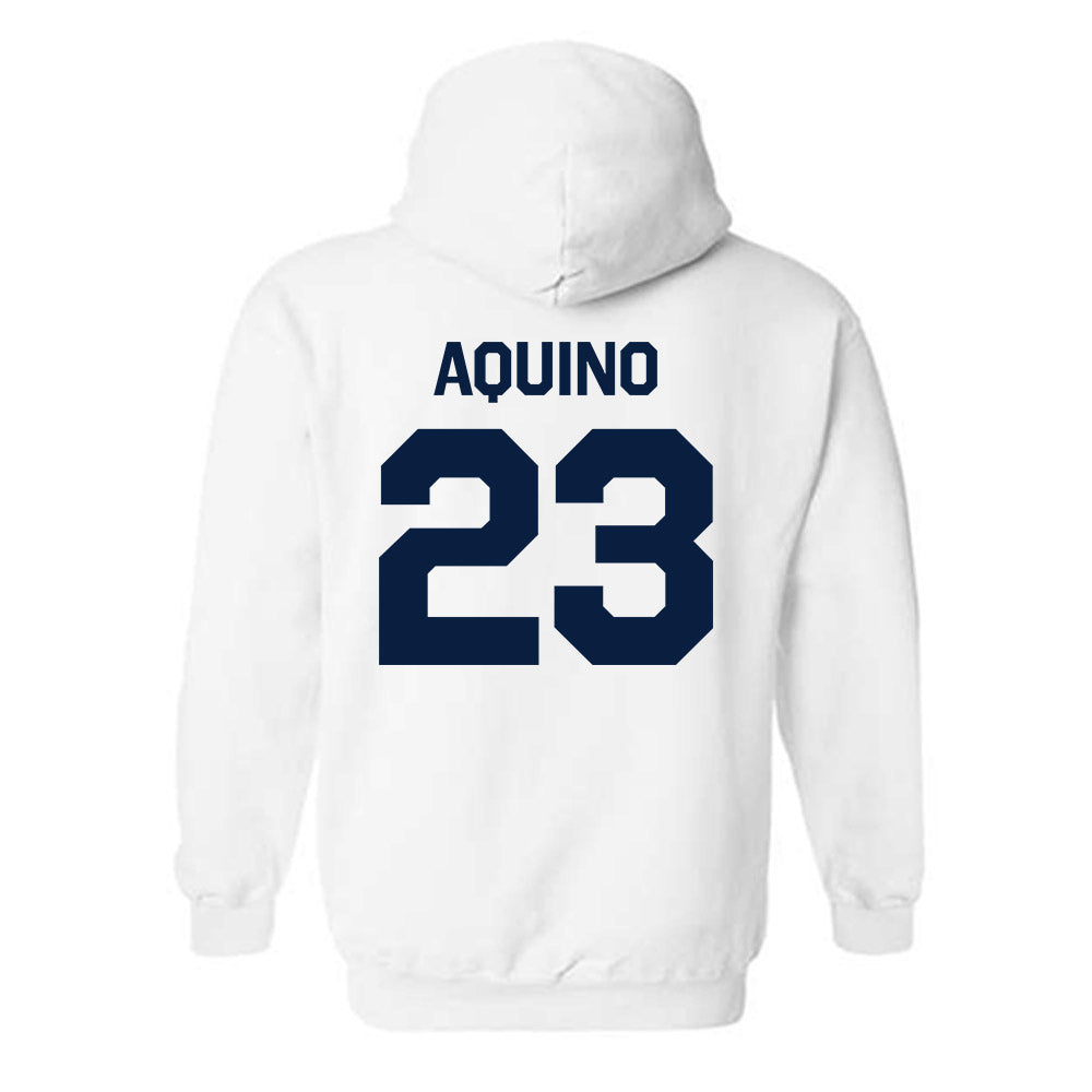 Penn State - NCAA Men's Lacrosse : Hunter Aquino - Classic Shersey Hooded Sweatshirt-1
