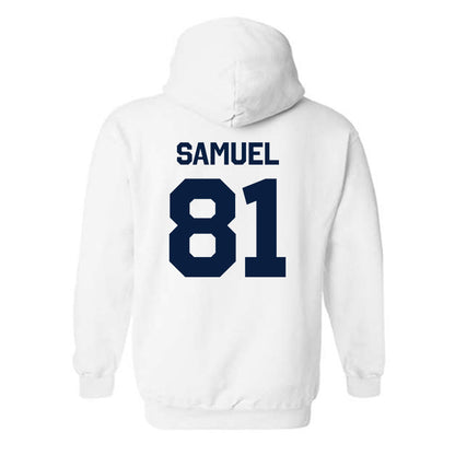 Penn State - NCAA Football : Lyrick Samuel - Classic Shersey Hooded Sweatshirt-1