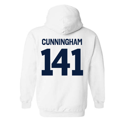 Penn State - NCAA Wrestling : Hayden Cunningham - Classic Shersey Hooded Sweatshirt-1