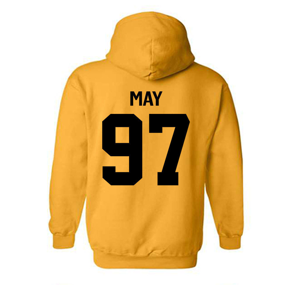 Missouri - NCAA Football : CJ May - Classic Shersey Hooded Sweatshirt-1