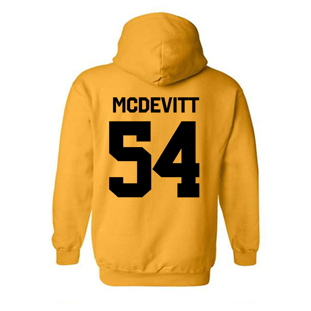 Missouri - NCAA Baseball : Josh McDevitt - Classic Shersey Hooded Sweatshirt-1
