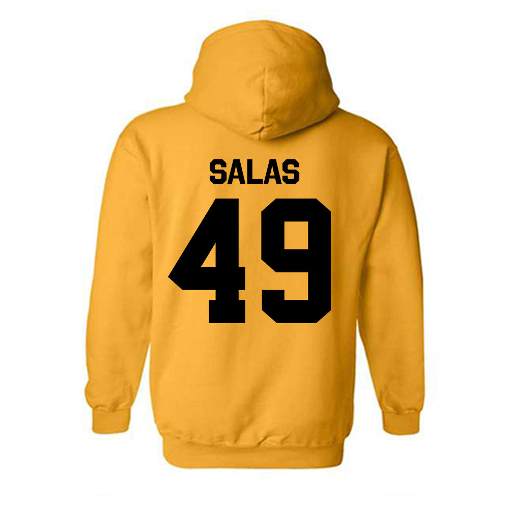 Missouri - NCAA Baseball : Isaiah Salas - Classic Shersey Hooded Sweatshirt-1