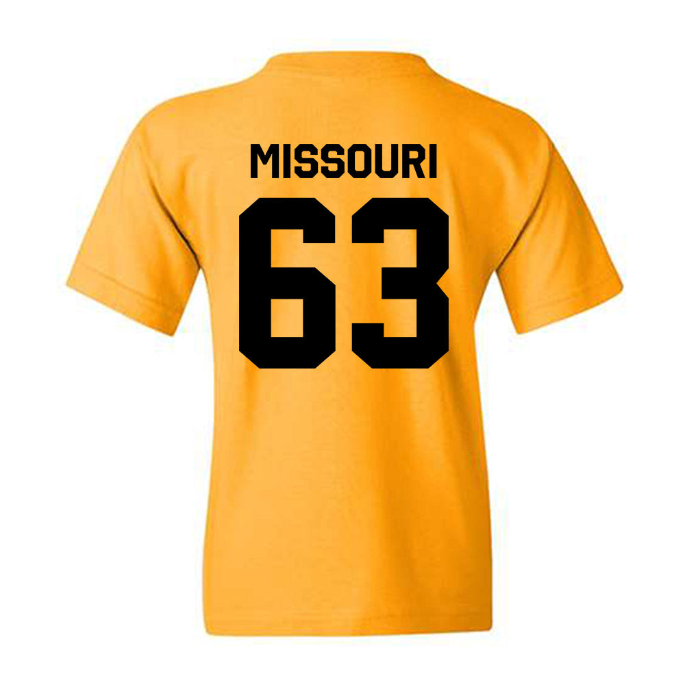 Missouri - NCAA Football : Chace Missouri - Classic Shersey Youth T-Shirt-1