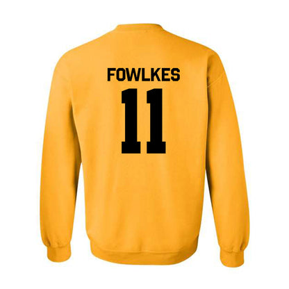 Missouri - NCAA Football : DaMarion Fowlkes - Classic Shersey Crewneck Sweatshirt-1