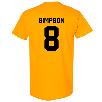 Missouri - NCAA Football : Donta Simpson - Classic Shersey T-Shirt-1