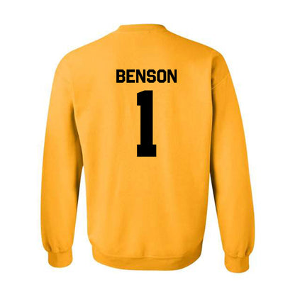 Missouri - NCAA Baseball : Cameron Benson - Classic Shersey Crewneck Sweatshirt-1