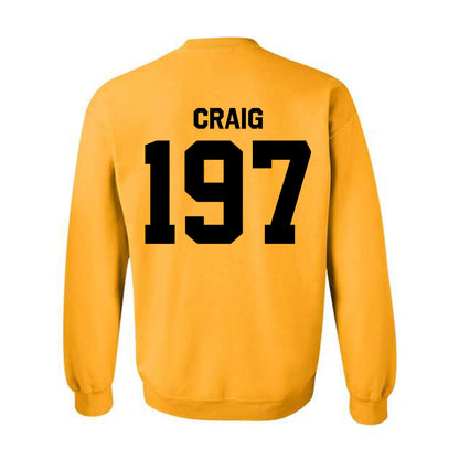 Missouri - NCAA Wrestling : Trey Craig - Classic Shersey Crewneck Sweatshirt-1