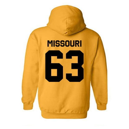 Missouri - NCAA Football : Chace Missouri - Classic Shersey Hooded Sweatshirt-1