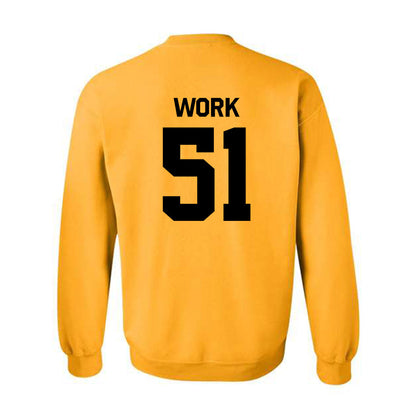 Missouri - NCAA Football : Luke Work - Classic Shersey Crewneck Sweatshirt-1