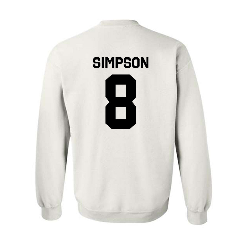 Missouri - NCAA Football : Donta Simpson - Classic Shersey Crewneck Sweatshirt-1