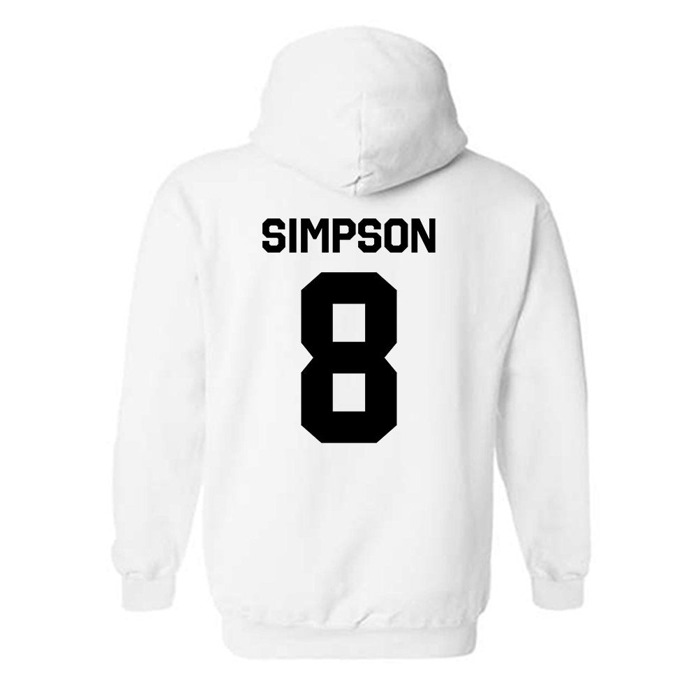 Missouri - NCAA Football : Donta Simpson - Classic Shersey Hooded Sweatshirt-1