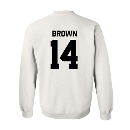 Missouri - NCAA Football : Brett Brown - Classic Shersey Crewneck Sweatshirt-1