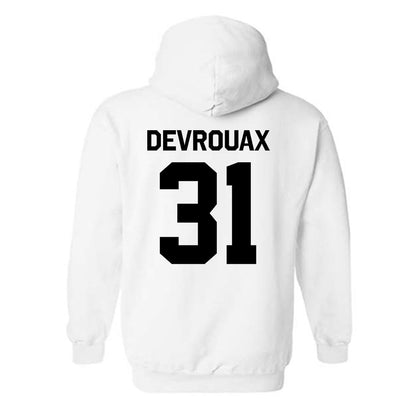 Missouri - NCAA Women's Soccer : Mia Devrouax - Classic Shersey Hooded Sweatshirt-1