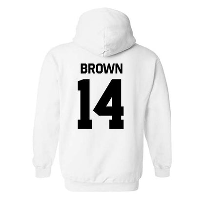 Missouri - NCAA Football : Brett Brown - Classic Shersey Hooded Sweatshirt-1