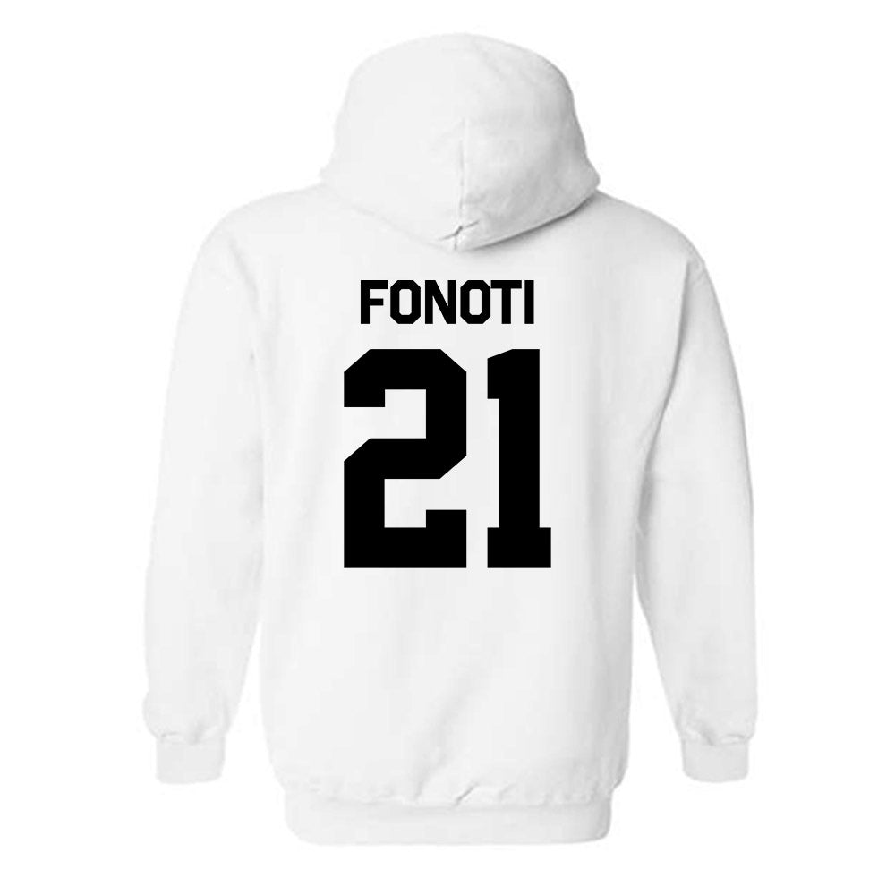 Missouri - NCAA Football : Malae Fonoti - Classic Shersey Hooded Sweatshirt-1