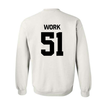 Missouri - NCAA Football : Luke Work - Classic Shersey Crewneck Sweatshirt-1