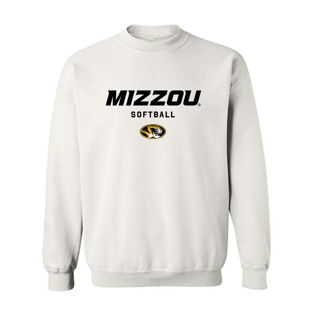 Missouri - NCAA Softball : Abby Hay - Classic Shersey Crewneck Sweatshirt-0