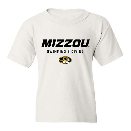 Missouri - NCAA Men's Swimming & Diving : Oliver Millan de Miguel - Classic Shersey Youth T-Shirt-0