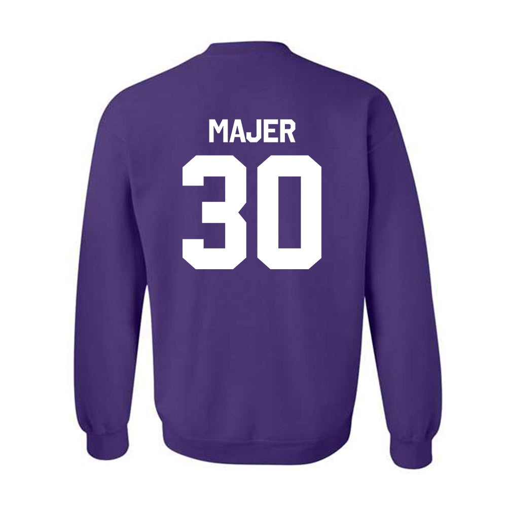 North Alabama - NCAA Baseball : Zakary Majer - Classic Shersey Crewneck Sweatshirt-1